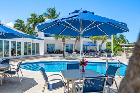 Patio, Pool view, Swimming pool, sunbed