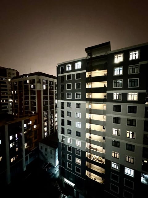 Property building, Night, City view