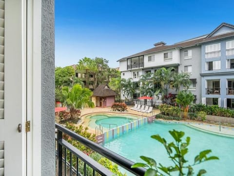 Property building, Pool view