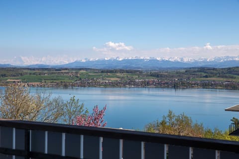 Spring, Day, Natural landscape, Balcony/Terrace, Lake view, Mountain view