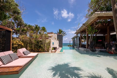 Natural landscape, Pool view, Sea view, Swimming pool, sunbed