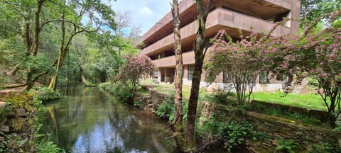 Property building, Natural landscape, River view