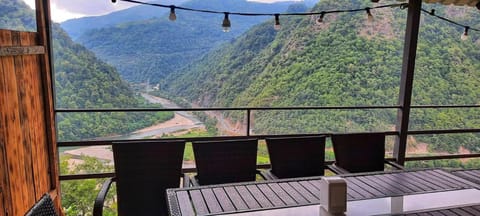 Natural landscape, Balcony/Terrace, Mountain view