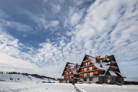 Property building, Winter, Skiing, Landmark view, Mountain view