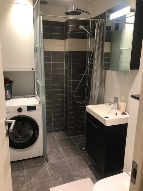 Shower, Toilet, Bathroom, washing machine