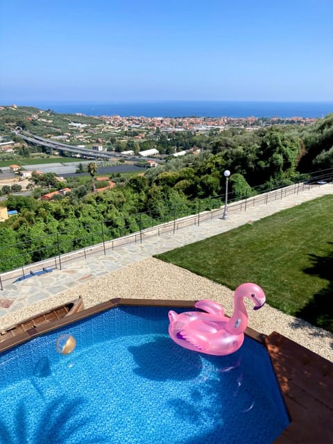 Garden, View (from property/room), City view, Swimming pool