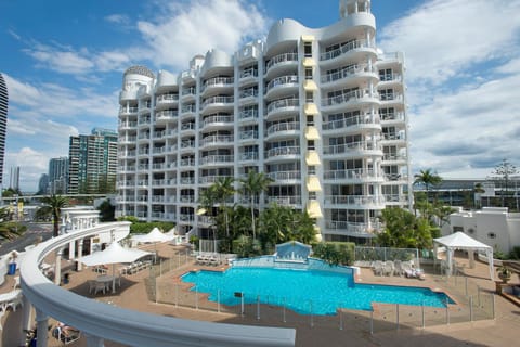 Bird's eye view, Swimming pool