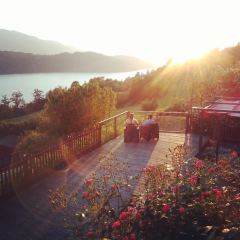 Summer, Balcony/Terrace, On site, Sunset