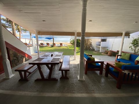 Patio, Communal lounge/ TV room, BBQ facilities, Garden, Balcony/Terrace, Beach, Pool view, Sea view, Swimming pool