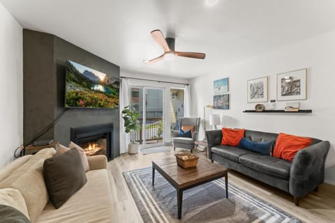 TV and multimedia, Living room, Seating area, fireplace