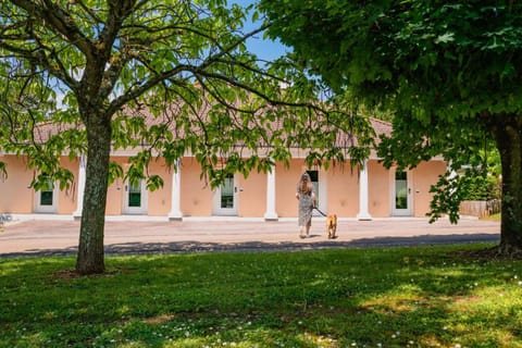 Property building, Spring, People, Garden, Garden view