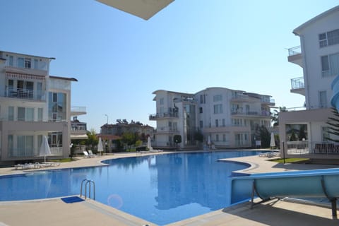 Antalya belek 4 nirvana club first floor two bedrooms pool view with water slide close to center - belek beach park Copropriété in Belek