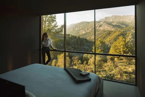 Bedroom, Mountain view