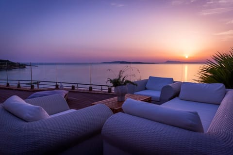 Balcony/Terrace, Beach, Sea view, Swimming pool, Swimming pool, Sunset