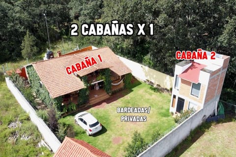 Dos Cabañas Privadas Bardeadas al precio de una House in Huasca de Ocampo