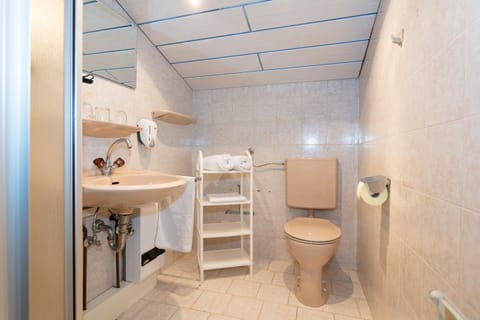 Shower, Toilet, Bathroom, hair dryier, towels, towels