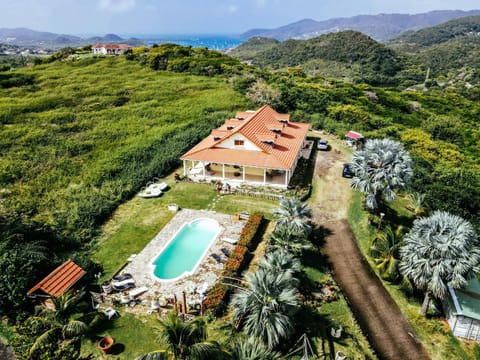 Spring, Natural landscape, Bird's eye view, Mountain view, Pool view, Sea view, Swimming pool