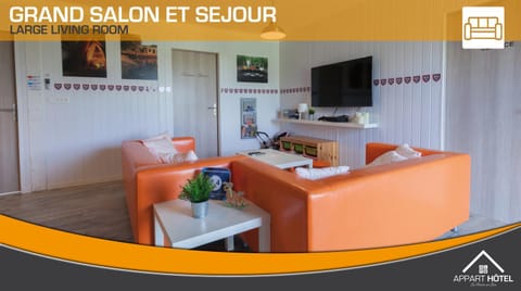 Appart'hôtel Les Prés Blondeau de 1 à 10 personnes Apartment hotel in Gennes-Val-de-Loire