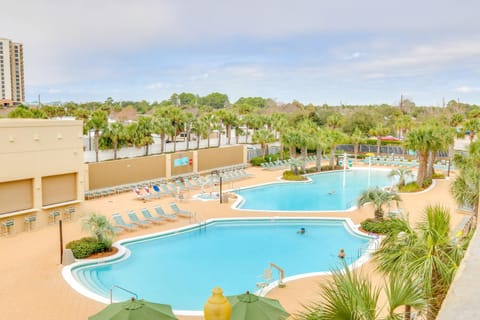 Property building, Day, Natural landscape, Pool view, Swimming pool, sunbed