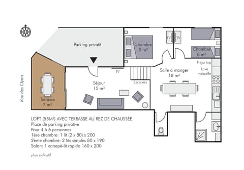 VILLA CHANTEREINE - apparts à 5 mn de la plage - BAIE DE SOMME Copropriété in Fort-Mahon-Plage