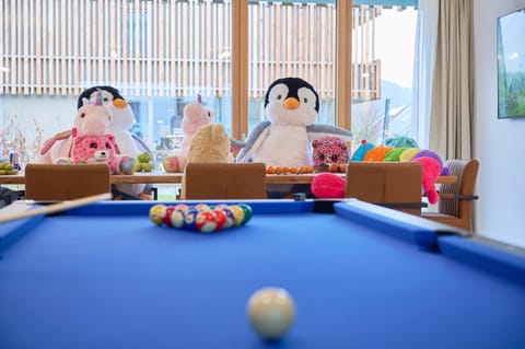 Billiard, Billiard, Game Room, TV and multimedia, Balcony/Terrace, Dining area, Evening entertainment, group of guests