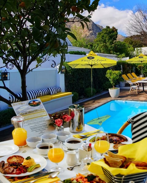 Fleur du Soleil Luxury Guesthouse Übernachtung mit Frühstück in Franschhoek