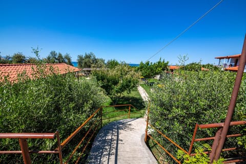 Garden, Sea view