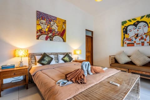 Just a 3 min stroll to the Seminyak beach Villa in Kuta