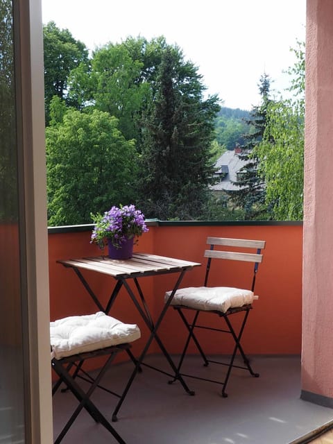 Spring, Day, Balcony/Terrace, On site, Garden view