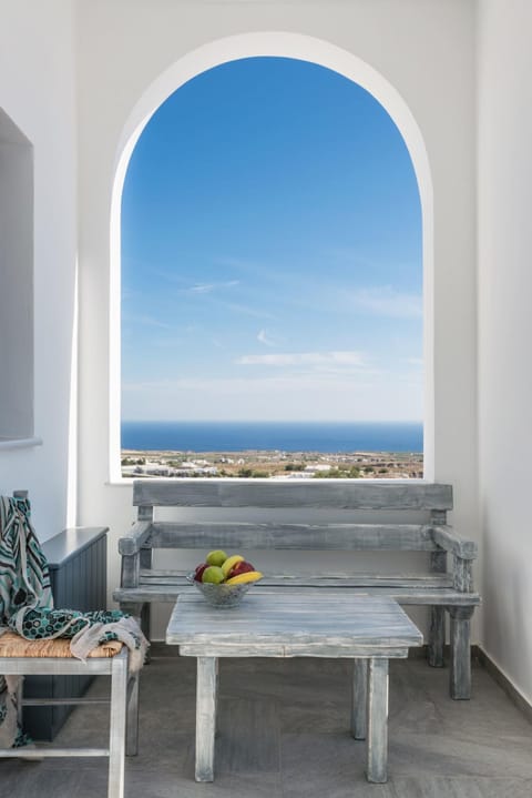 Aspronisi Luxury Villa with Caldera View Chalet in Santorini