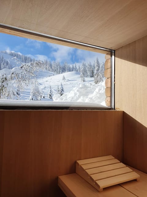 Winter, Sauna