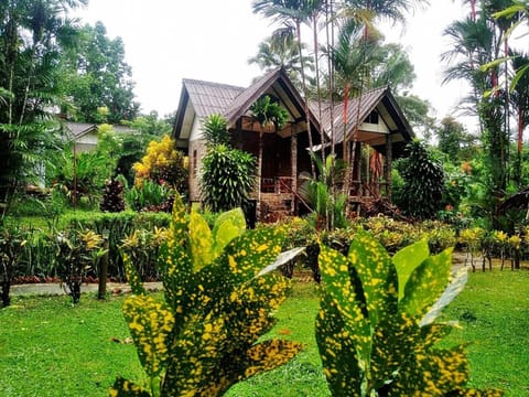 Tree Tops River Huts Resort in Khlong Sok