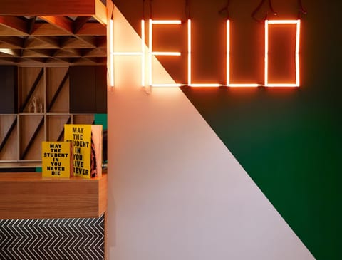 Lobby or reception, Decorative detail