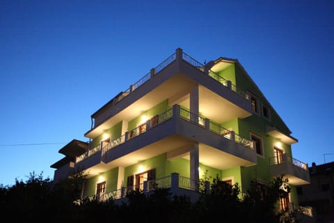 Facade/entrance, Night, On site