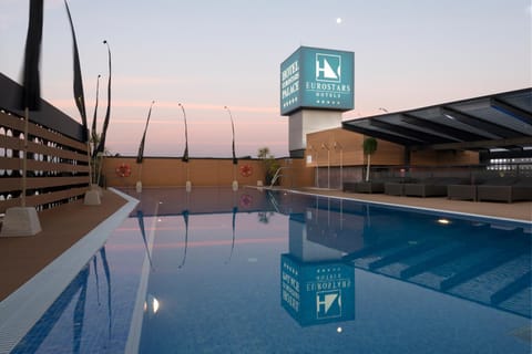 Off site, Property logo or sign, Swimming pool, Sunset