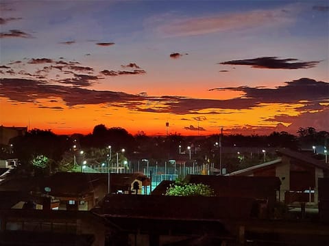 City view, Street view, Sunset