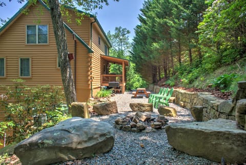 Property building, Spring, Day, Garden