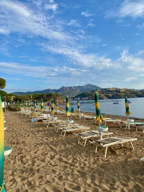 Day, Natural landscape, Beach, Sea view, sunbed