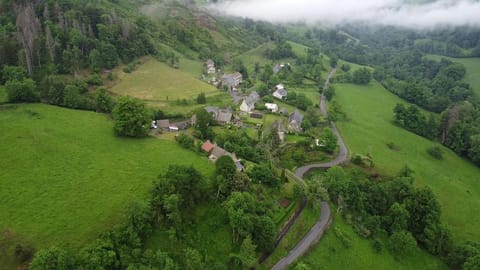 Day, Natural landscape, Bird's eye view, Mountain view
