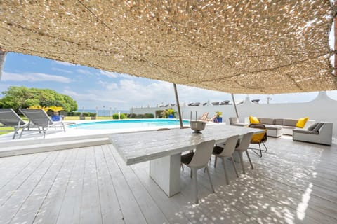 Pool view, sunbed