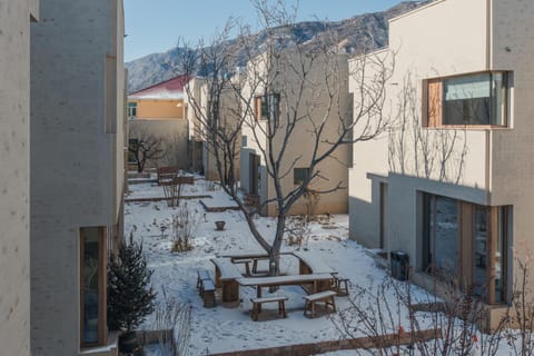 Property building, Day, Natural landscape, Winter