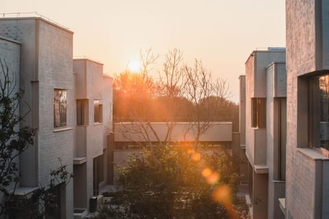 Property building, Day, Sunset