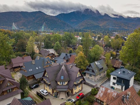 Bird's eye view, Mountain view