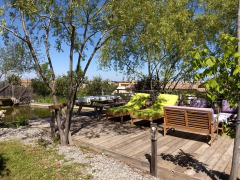 Natural landscape, Garden, Balcony/Terrace, Garden view