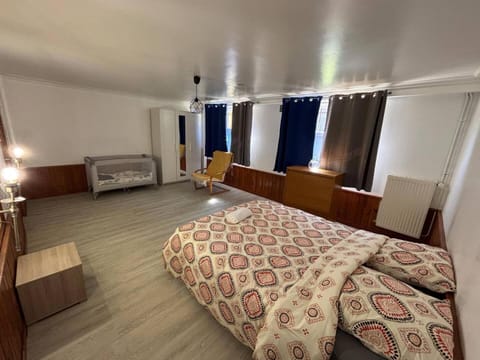 Bed, Photo of the whole room, Bedroom, cot