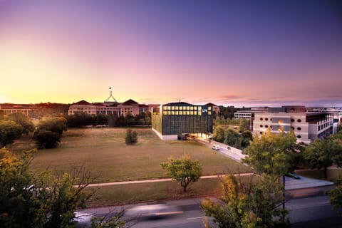 Property building, Nearby landmark, Sunset