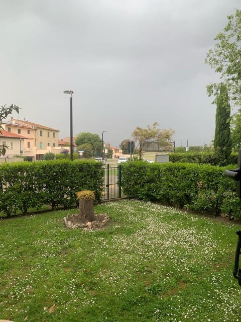 Property building, Spring, Natural landscape, Garden, Garden view