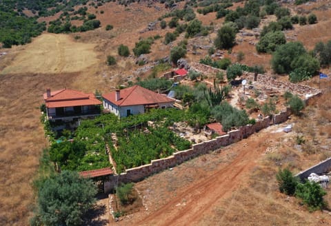 Property building, Natural landscape, Bird's eye view