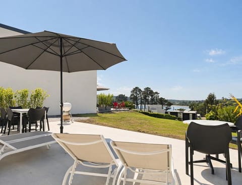 Patio, BBQ facilities, Beach, Sea view