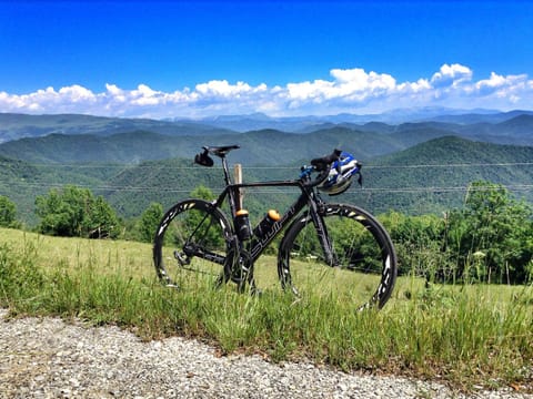 Natural landscape, Cycling, Mountain view, Sports